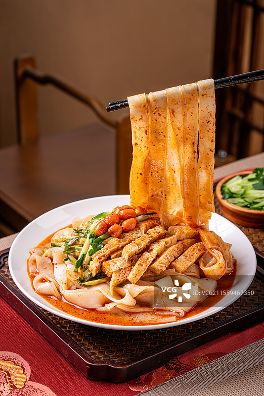 美味好吃的陕西凉皮图片素材