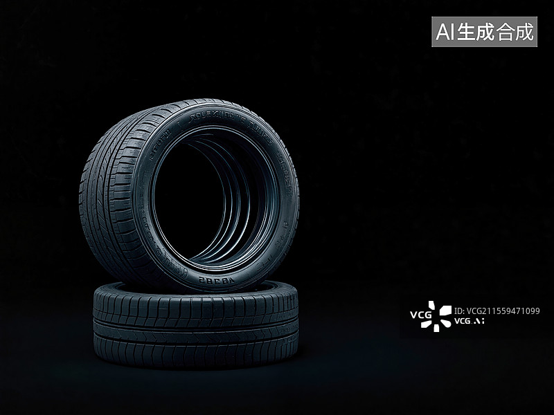 【AI数字艺术】轮胎静谧图片素材