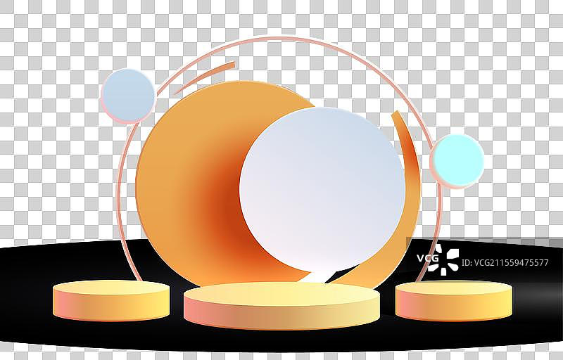 极简主义灯光舞台讲台图片素材