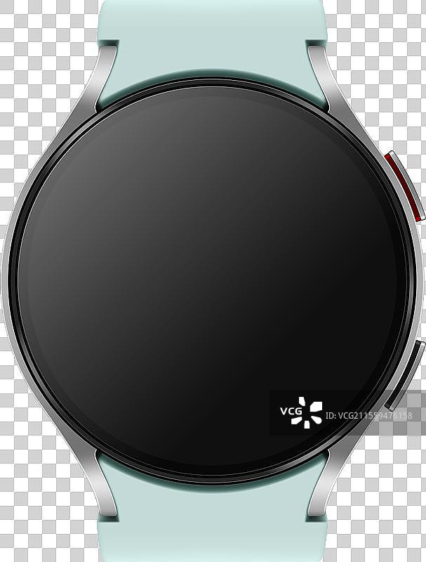 白色背景下的智能手表图片素材