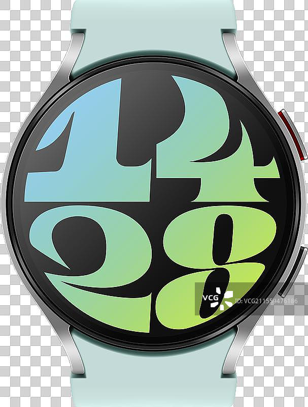 白色背景上的智能手表图片素材