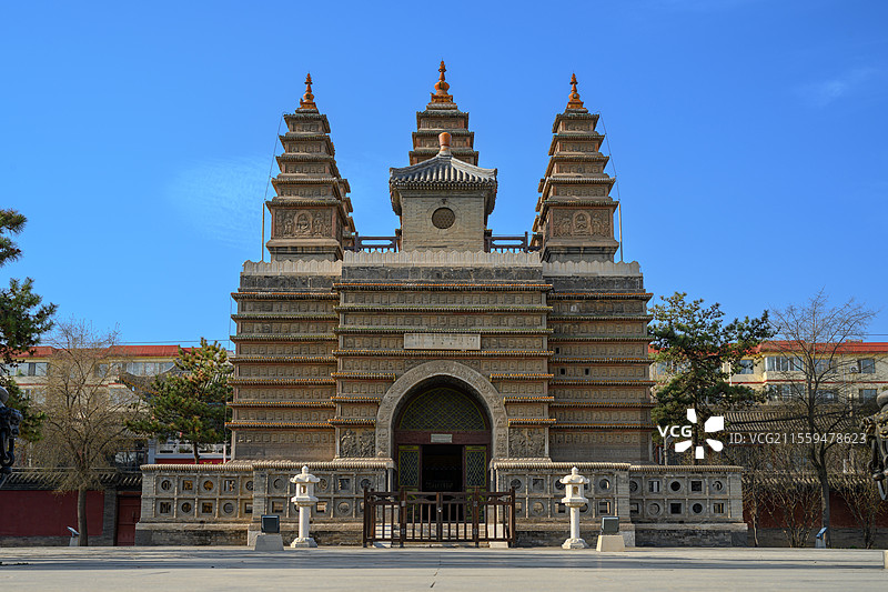 内蒙古自治区 呼和浩特 五塔寺图片素材