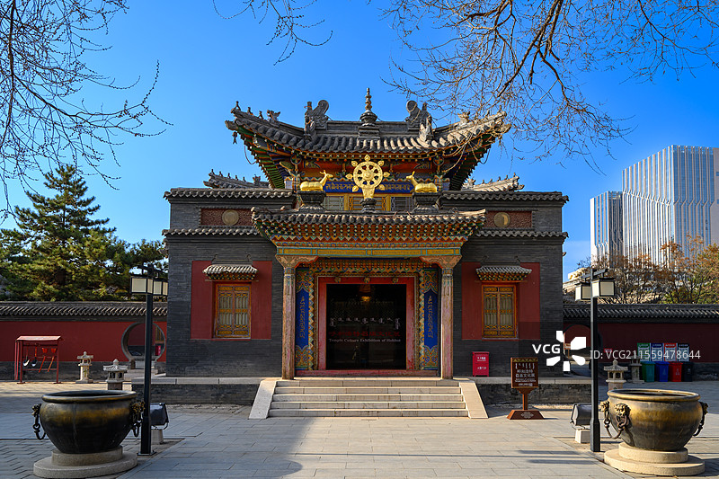 内蒙古自治区 呼和浩特 五塔寺图片素材
