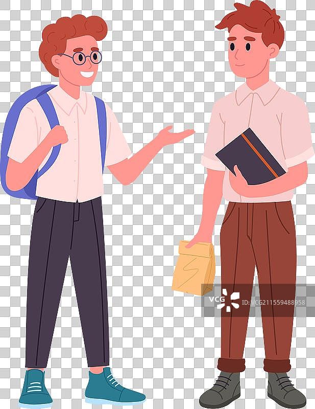 男初中学生图片素材