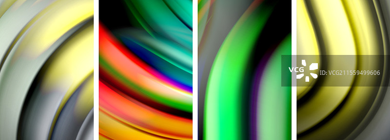 模糊的彩色线条背景图片素材