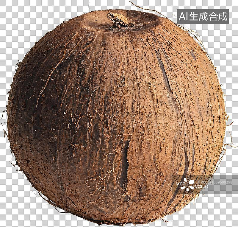 【AI数字艺术】椰子PNG元素图片素材