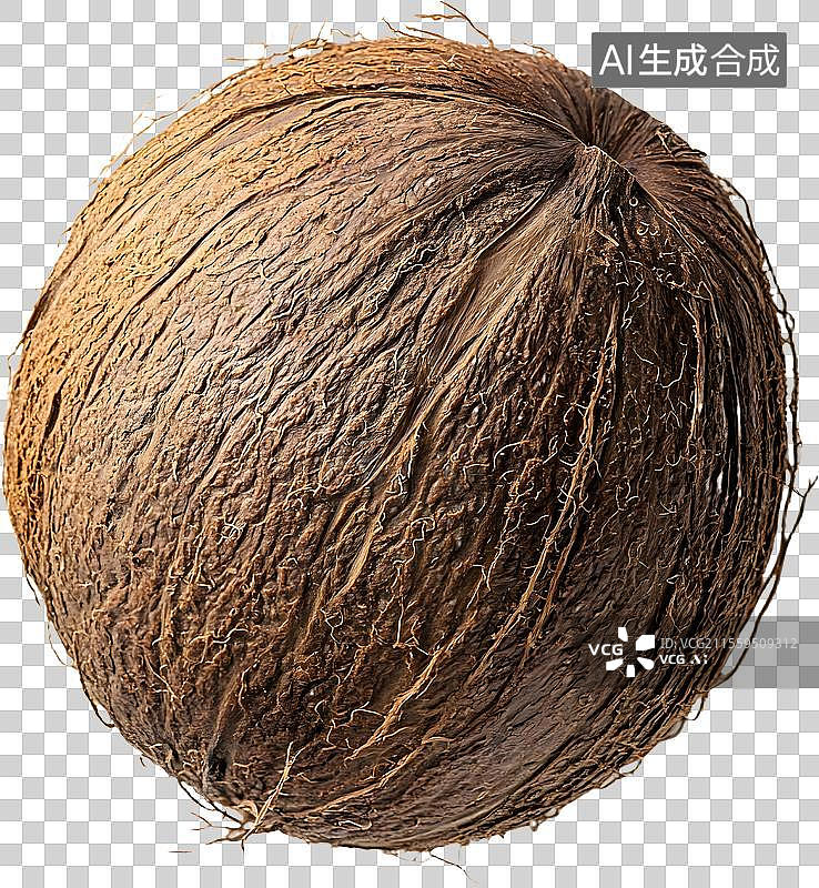 【AI数字艺术】椰子PNG元素图片素材