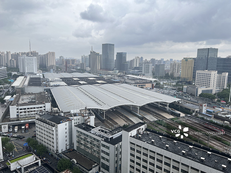 上海火车站图片素材