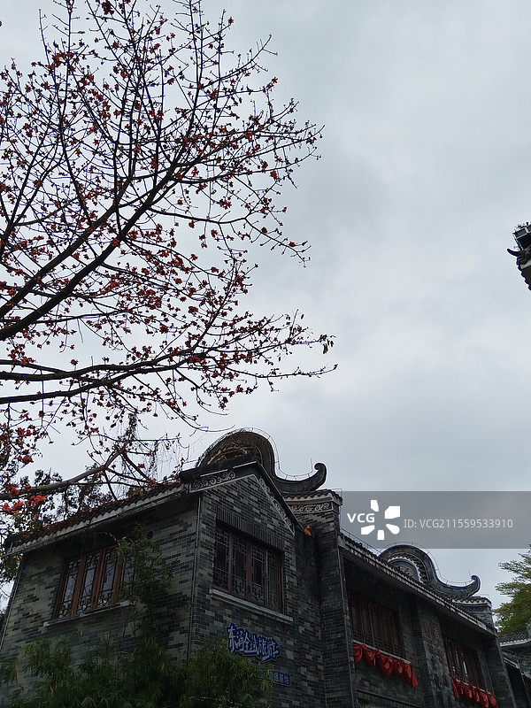 广州东涌水乡风情街图片素材