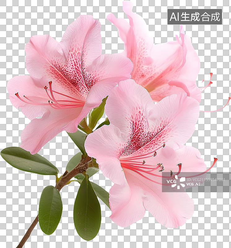 【AI数字艺术】杜鹃花/映山红图片素材