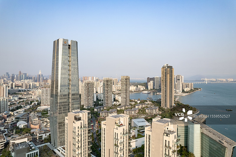 深圳蛇口海滨城市风光图片素材