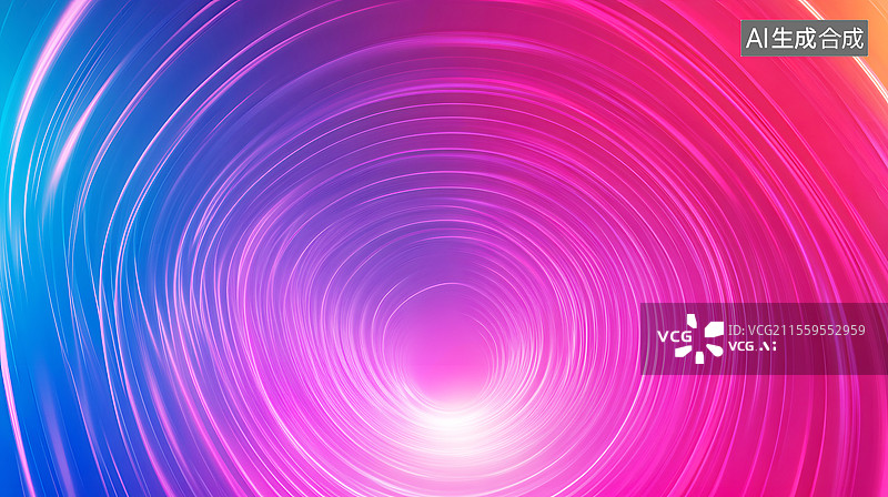 【AI数字艺术】AIGC：同心圆形纹理抽象概念背景图片素材