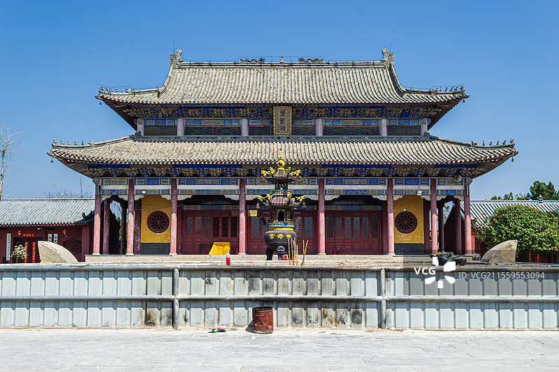 寿县八公山帝母宫图片素材