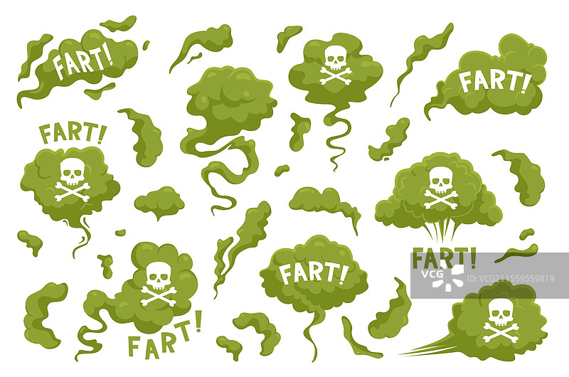 绿色臭气有毒的酸味图片素材