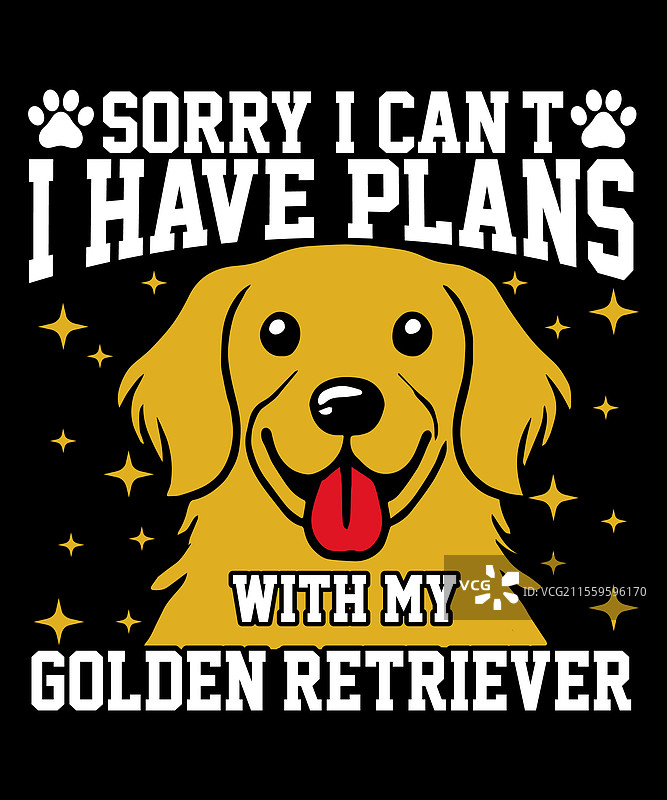 金毛寻回犬计划可爱的搞笑狗狗爱好者图片素材