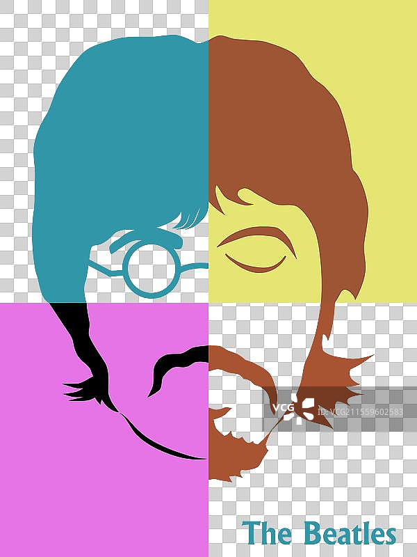 披头士乐队的成分图片素材