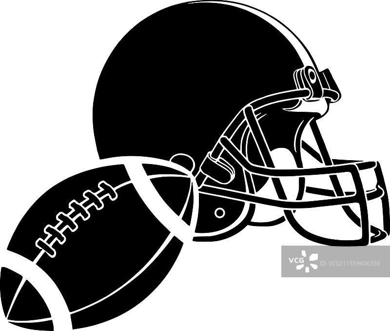 美式足球头盔 SVG 超级碗图片素材