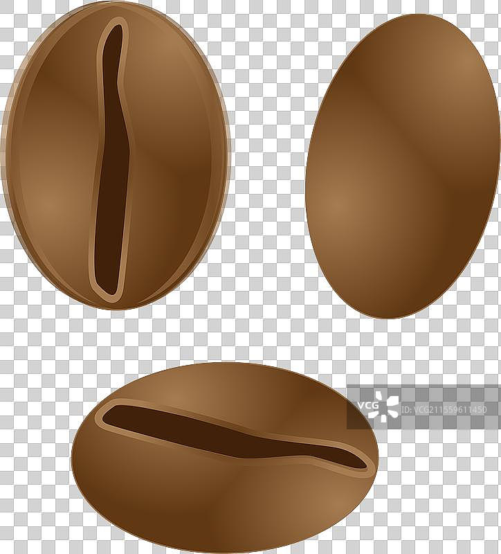 3D真实咖啡豆图片素材