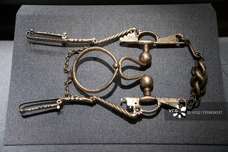 意大利都灵王宫博物馆 欧洲骑士盔甲与文化展 马衔图片素材