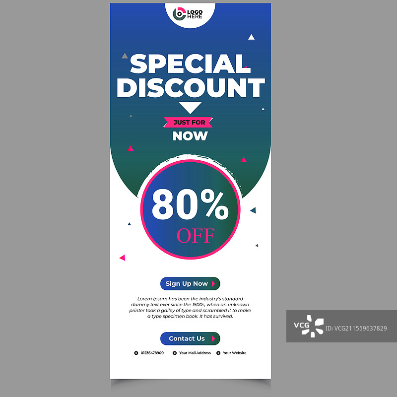 黑色星期五广告横幅设计卷轴图片素材