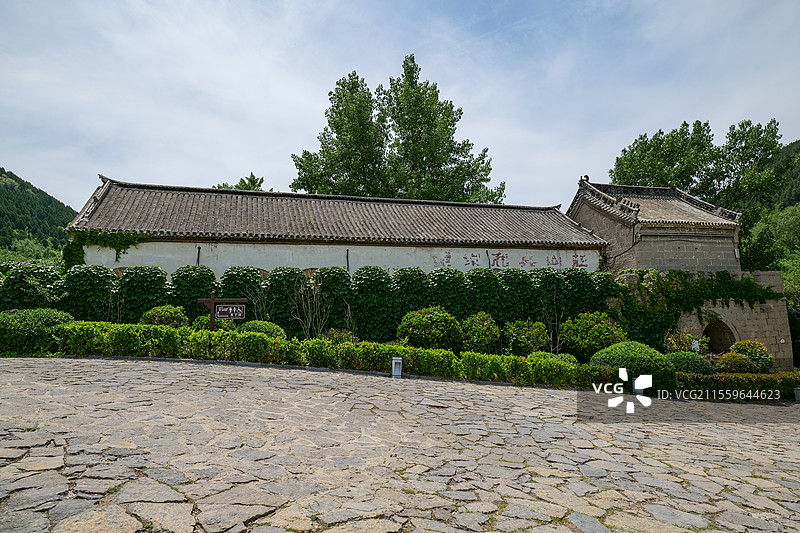 山东济南朱家峪景区山阴学校图片素材