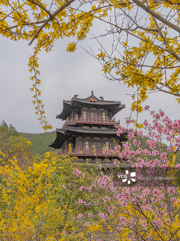 徐州市大洞山的春天图片素材