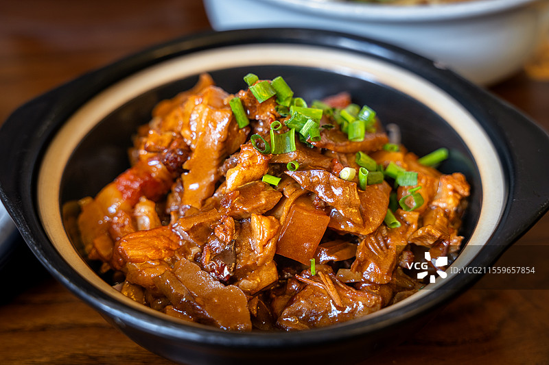 笋干烧肉图片素材