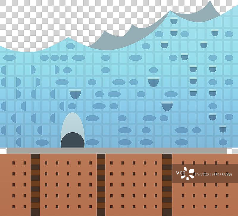 汉堡的易北爱乐音乐厅图片素材