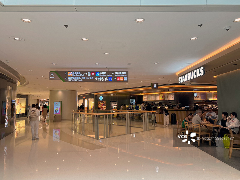 香港天际100观景台图片素材