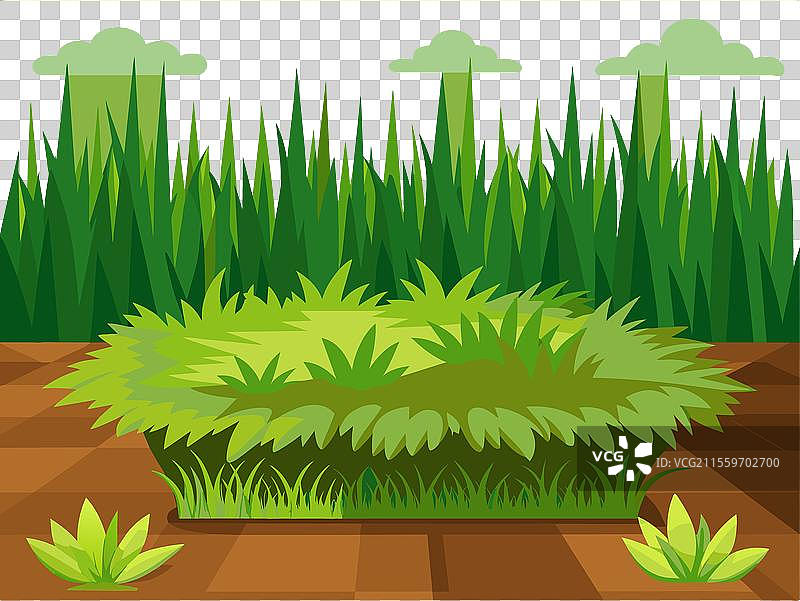 夏季绿色草地背景图片素材