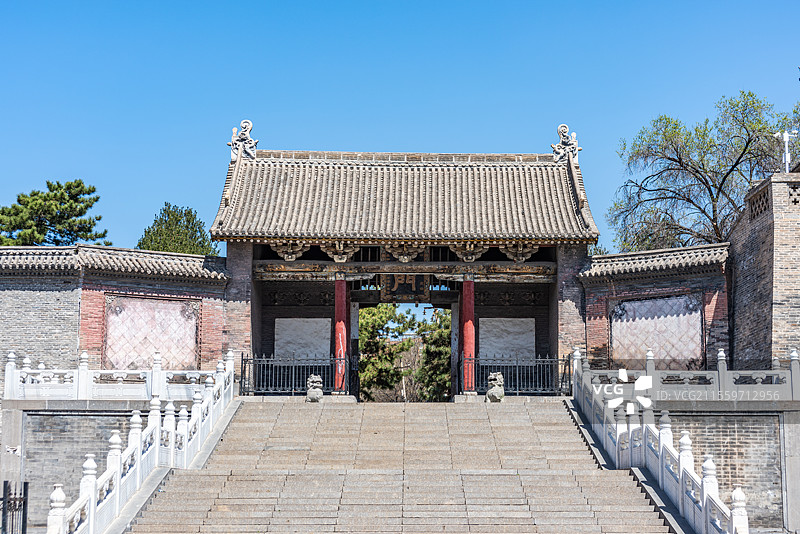 山西省长治市上党门图片素材