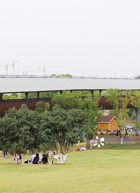 成都北湖生态公园图片素材