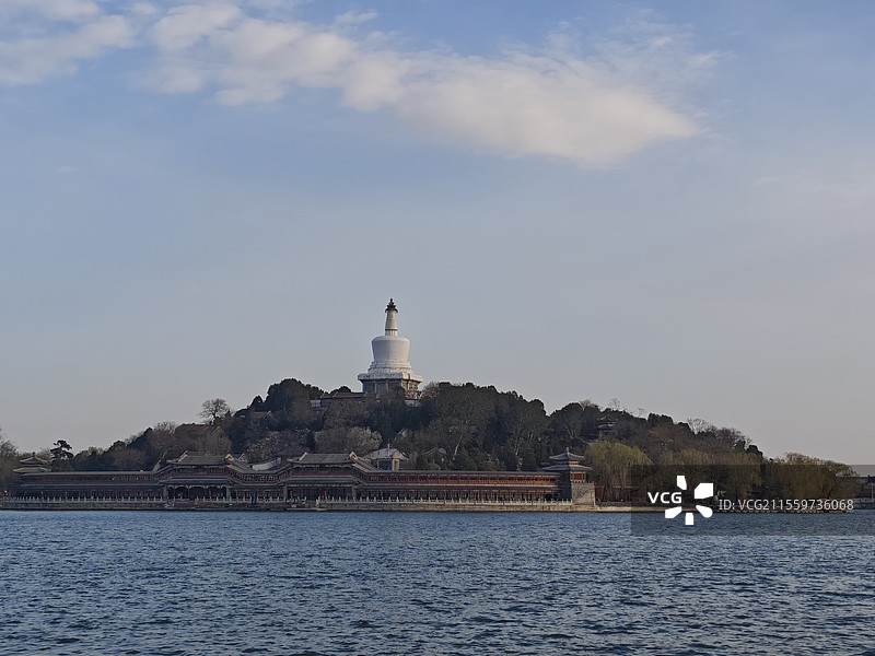 北海公园琼华岛图片素材