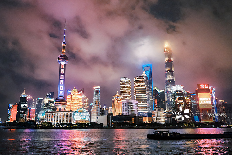 上海外滩陆家嘴图片素材