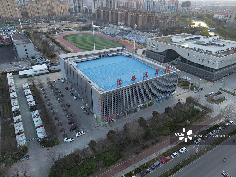 单县体育馆图片素材