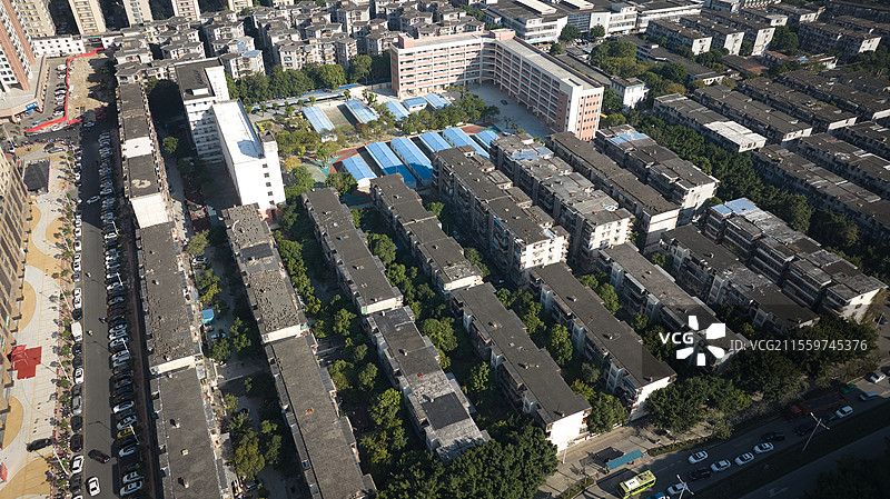 湛江港务局宿居住区图片素材