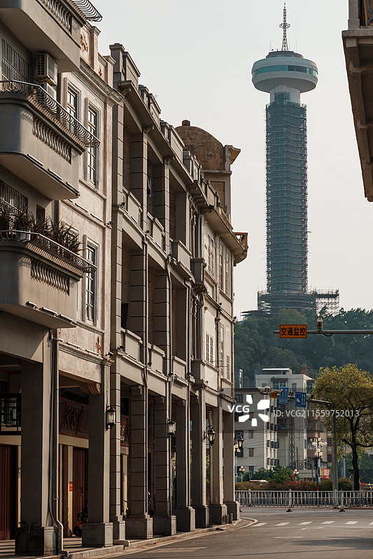 台山街景图片素材