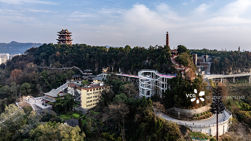 巴中南龛山风景区图片素材