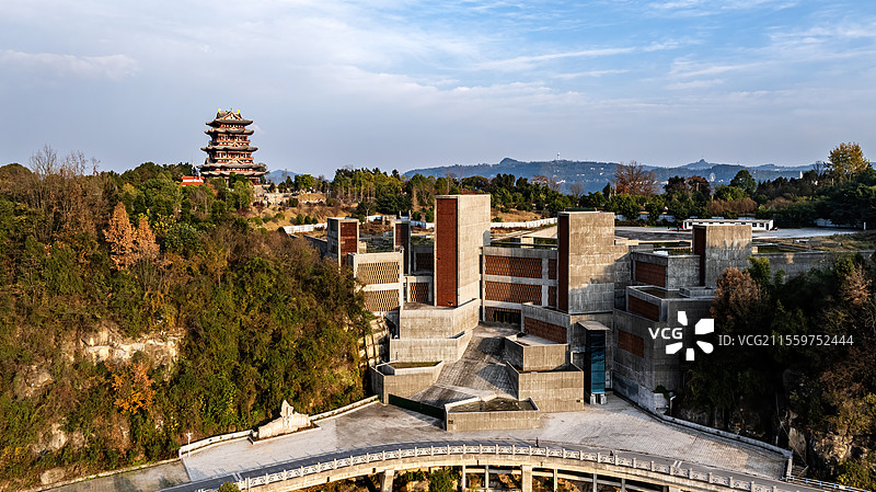 巴中南龛山风景区图片素材
