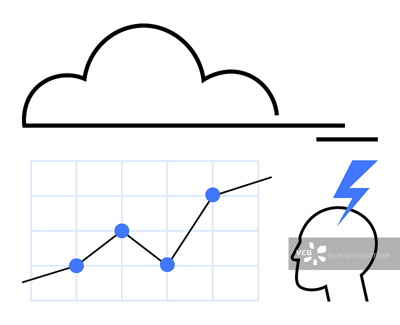 云计算数据分析与创意图片素材