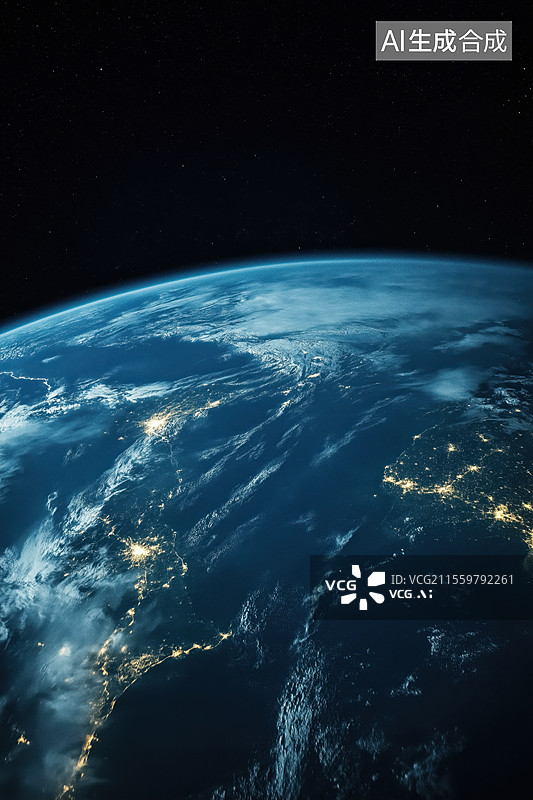 【AI数字艺术】星球图片素材