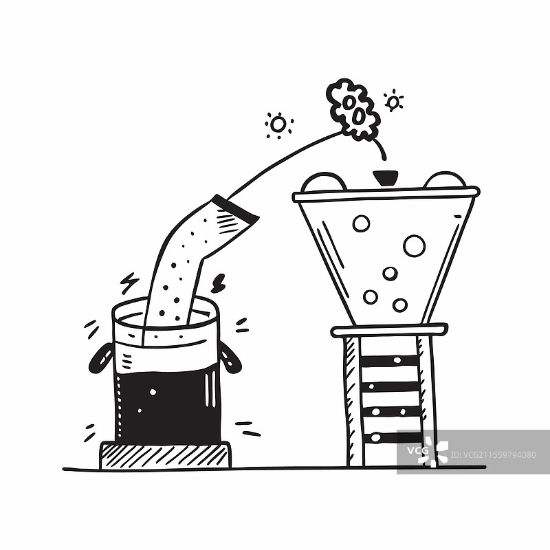 生物质能源与工厂输送带概念图片素材