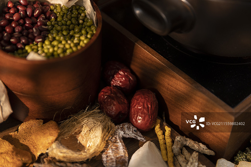 多种中草药图片素材