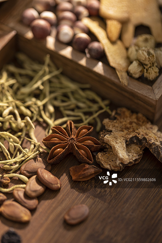 多种中草药图片素材
