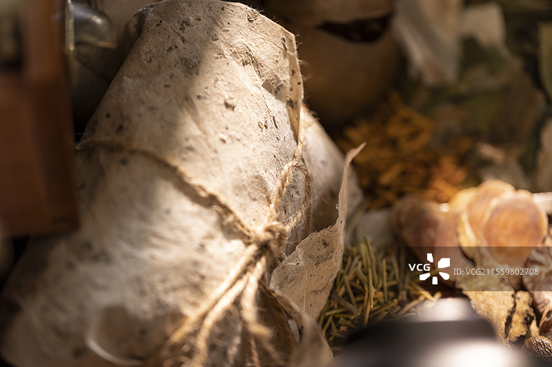 多种中药材图片素材