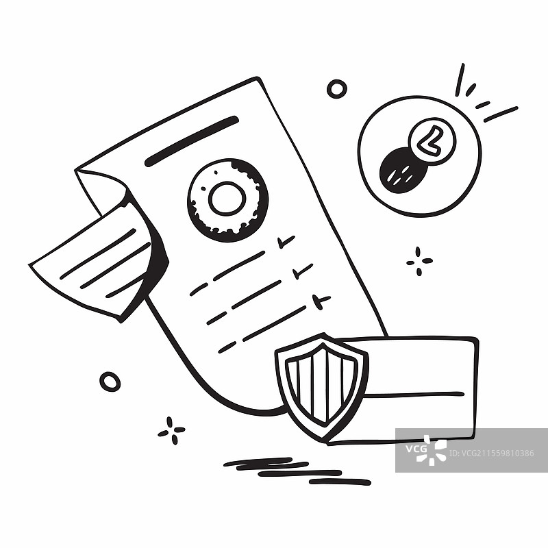 光滑发光的全息数据图标和安全性图片素材