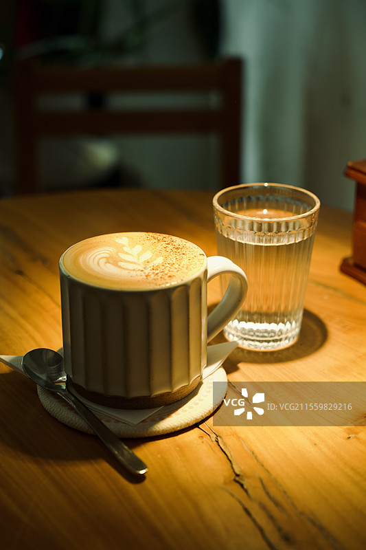 咖啡店的时光图片素材