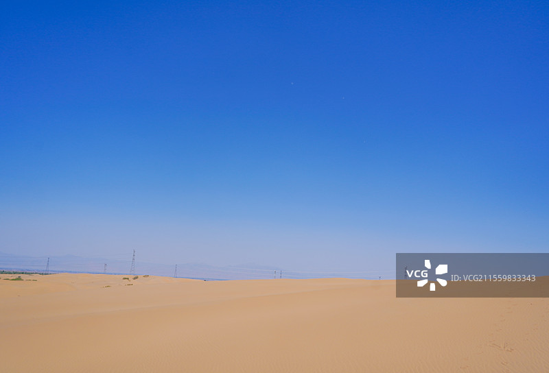 鄂尔多斯-库布齐沙漠图片素材