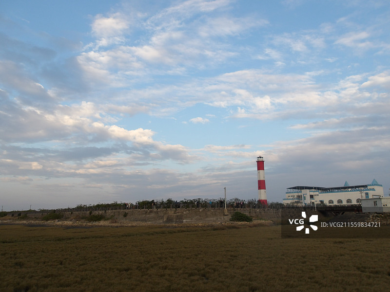 高美湿地公园图片素材