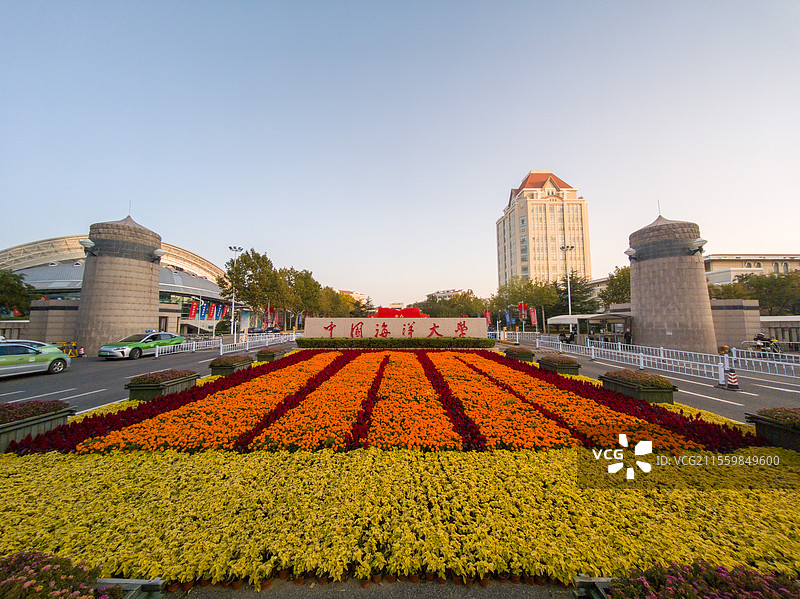 中国海洋大学一百周年校庆图片素材